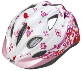 ABUS Kinder Fahrradhelm Chilly, Pink, 52-57 cm, 43366 - 1
