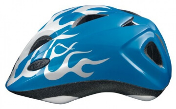 ABUS Kinder Fahrradhelm Super Chilly, X-flame blue, 52-57 cm, 51991-8 - 2