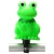 Monz TOP Hupe Kinder-Tierfigurhupe, Farbe:Frosch - 1
