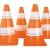 Schildkröt Funsports Pylonen Verkehrskegel Set 4 Stück, Orange, 970134 - 1