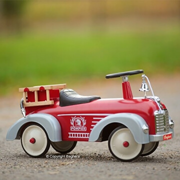 Baghera 838 - Speedster-Rutscher aus Metall, Feuerwehr, 75 x 25 x 37 cm, 1 - 3 Jahre, Rutschauto - 3